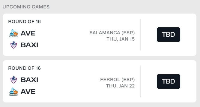 &iquest;Qui&eacute;n es el rival del Perfumer&iacute;as Avenida en octavos de Eurocup y cu&aacute;ndo se juegan los dos partidos? | Imagen 1