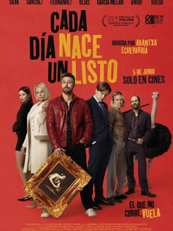 Cartel de Cada día nace un listo