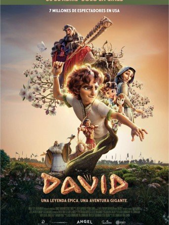Cartel de David: una aventura gigante
