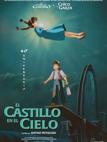 Cartel de El castillo en el cielo