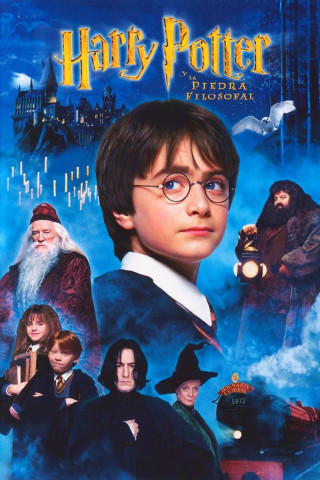 Cartel de Harry potter y la piedra filosofal