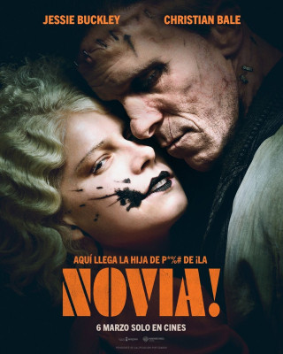 Cartel de ¡la novia!