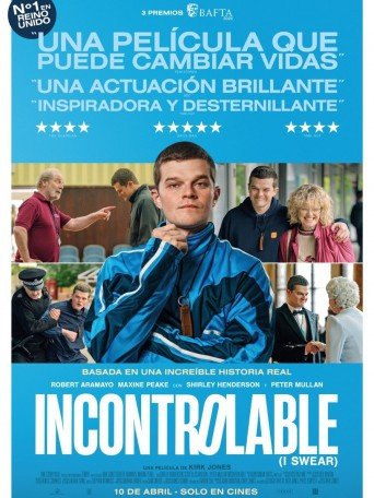 Cartel de Incontrolable (i swear)