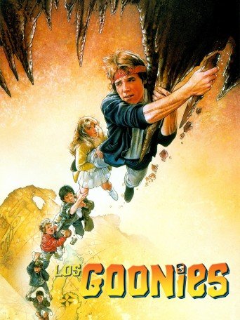 Cartel de Los goonies