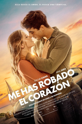 Cartel de Me has robado el corazón