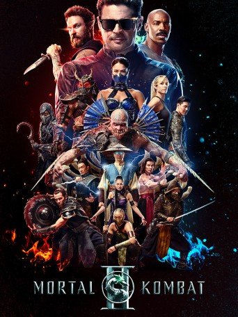 Cartel de Mortal kombat ii
