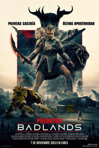 Cartel de Predator: badlands