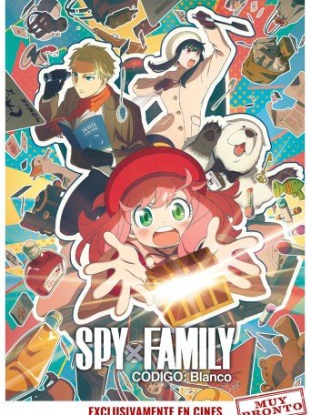 Cartel de Spy x family código: blanco