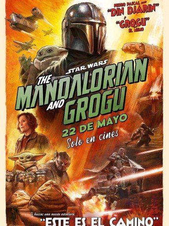 Cartel de Star wars: the mandalorian and grogu