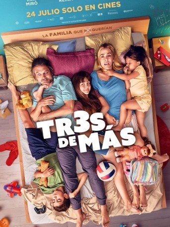 Cartel de Tres de más