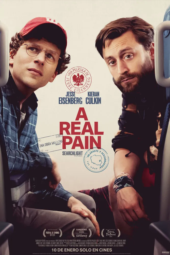 Cartel de A Real Pain VOSE 