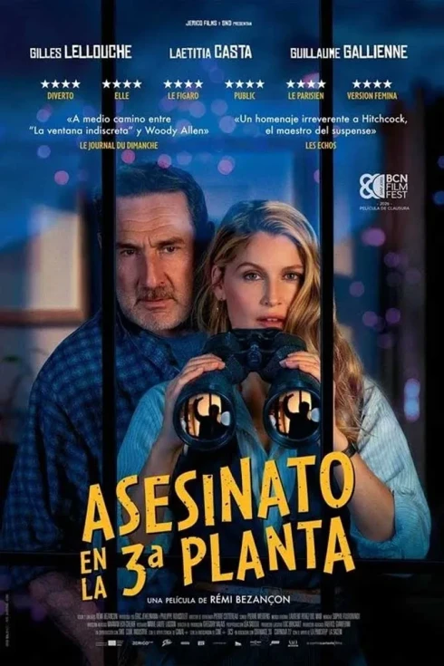 Cartel de Asesinato en la 3ª planta