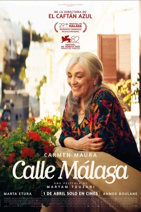 Cartel de Calle Málaga