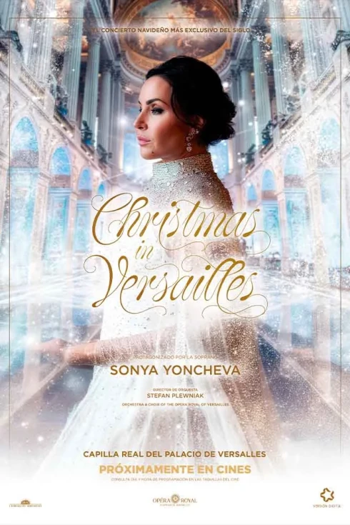 Cartel de Christmas in Versailles. Sonya Yoncheva