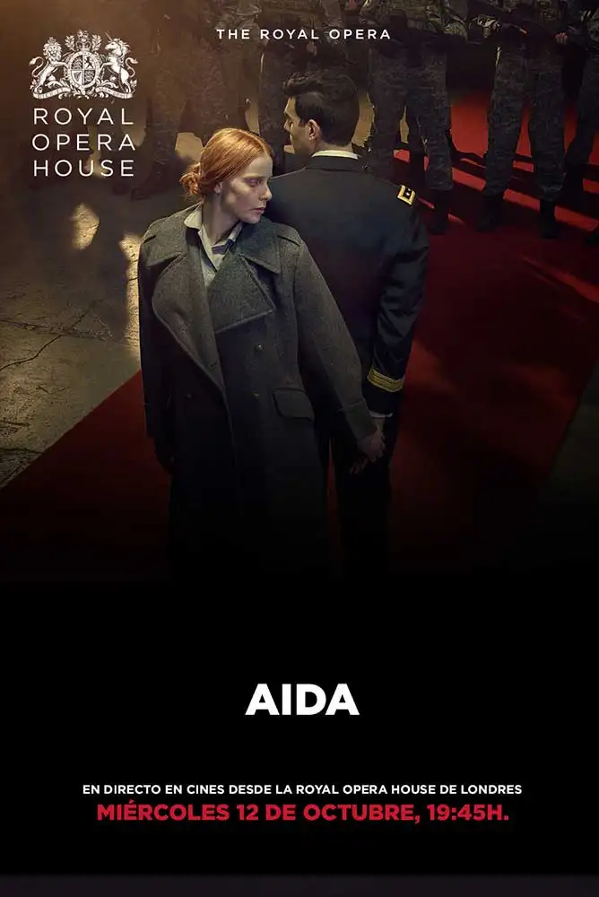 Cartel:  Ópera Aida, de Verdi 