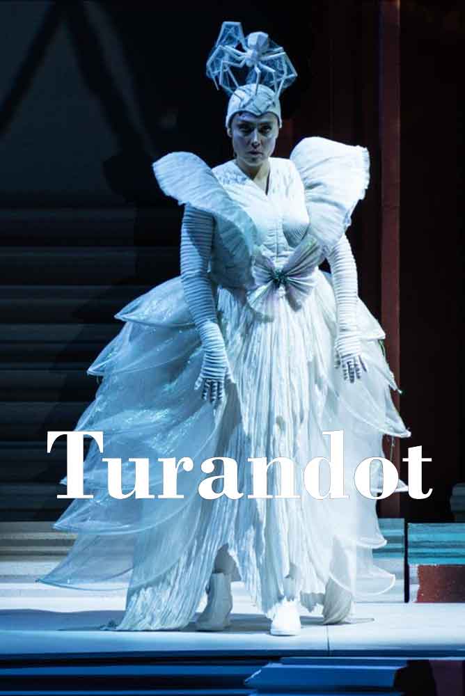 Cartel:  Ópera Turandot, de Puccini 