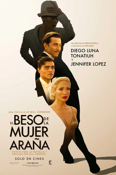 Cartel de El beso de la mujer araña