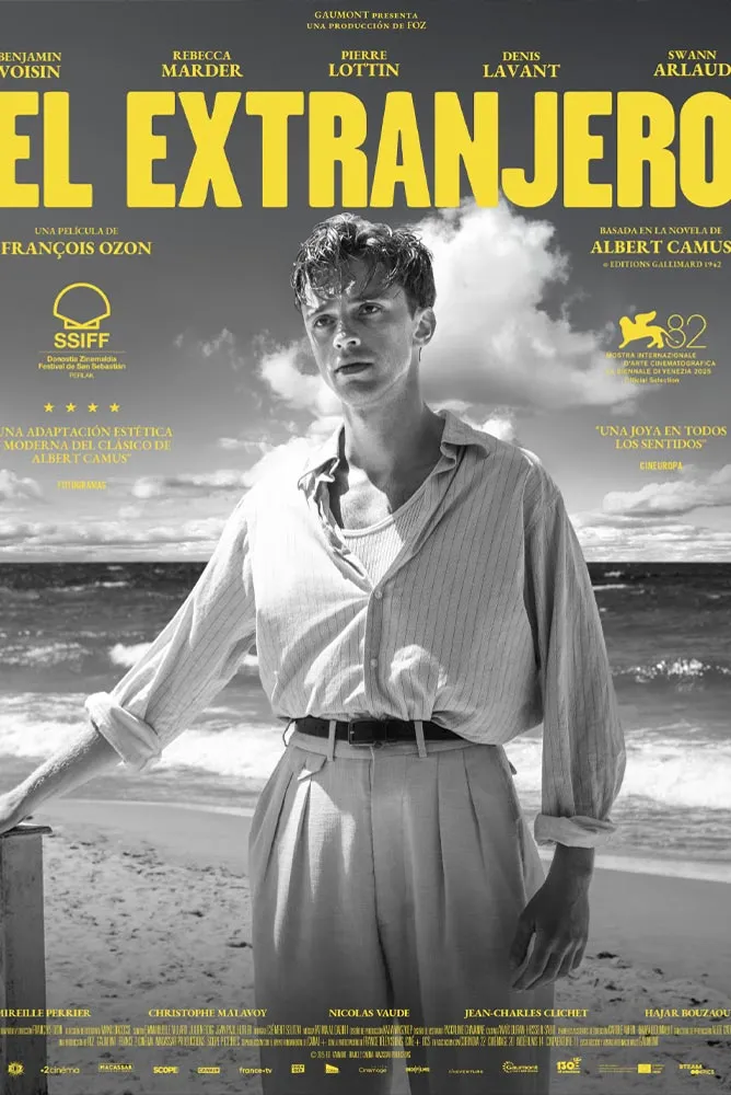Cartel de El extranjero 