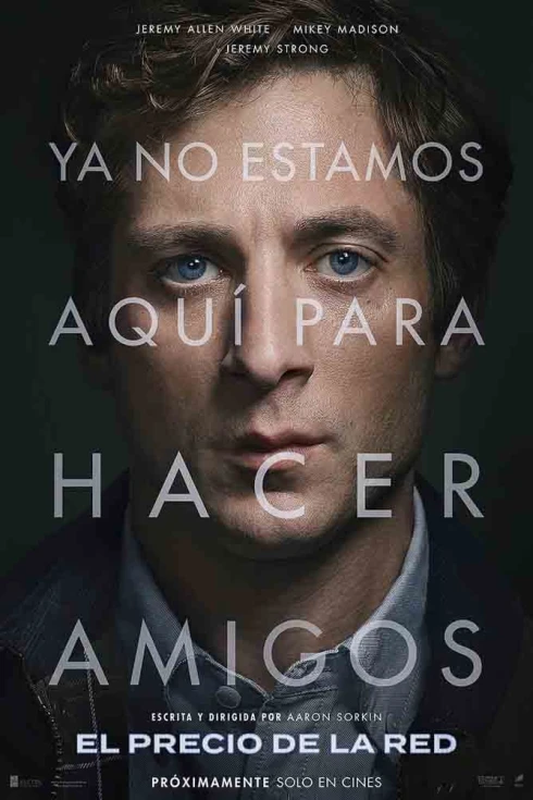 Cartel de El precio de la red