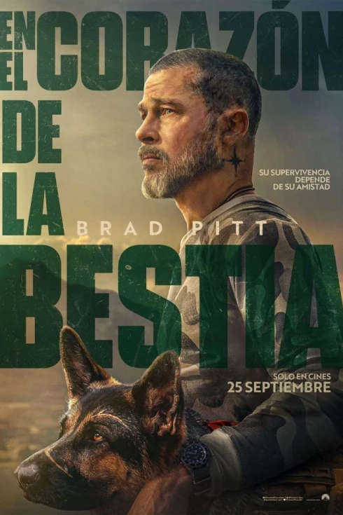 Cartel de En el corazón de la bestia