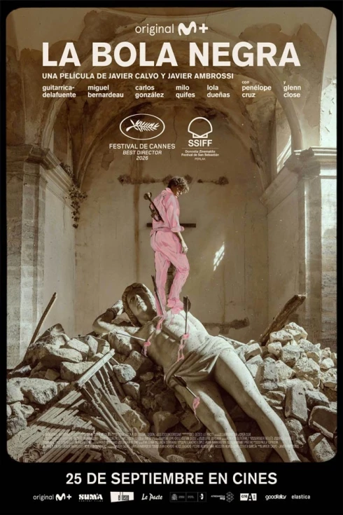 Cartel de La bola negra
