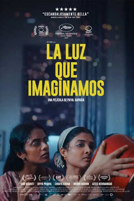 Cartel de La luz que imaginamos 