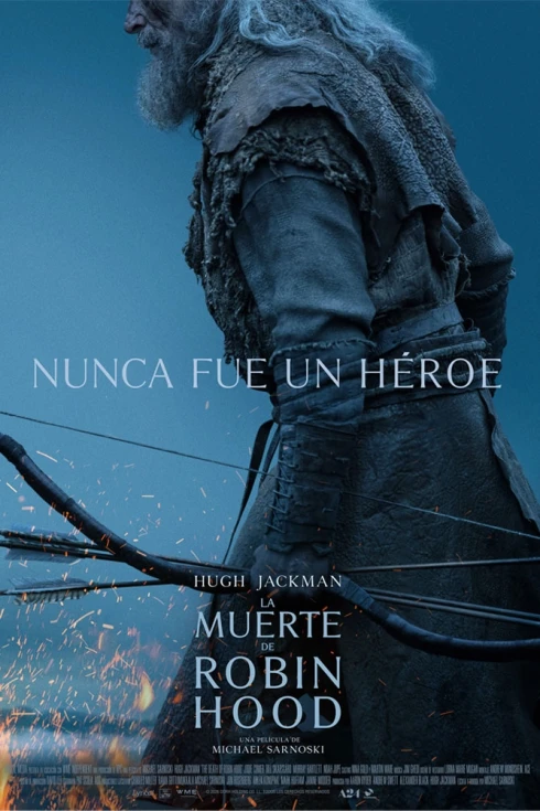 Cartel de La muerte de Robin Hood