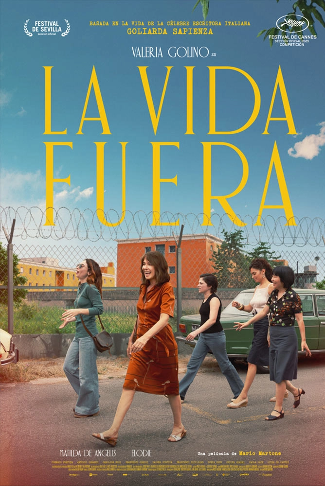 Cartel de La vida fuera VOSE 