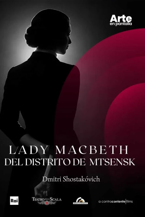 Cartel de Lady Macbeth del distrito de Mtsensk - Teatro alla Scala