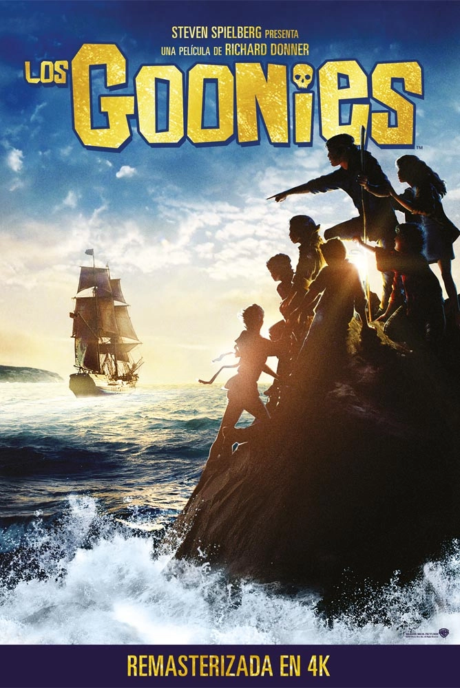 Cartel de Los Goonies 40 aniversario 