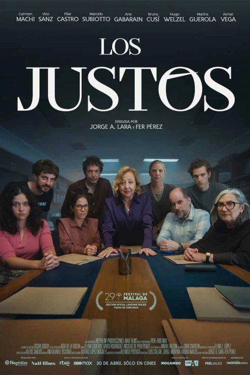 Cartel de Los justos