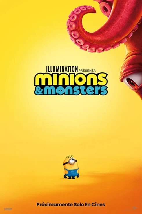 Cartel de Minions & Monsters