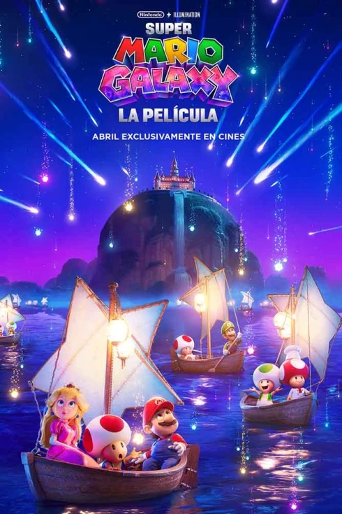 Cartel de Super Mario Galaxy: La película