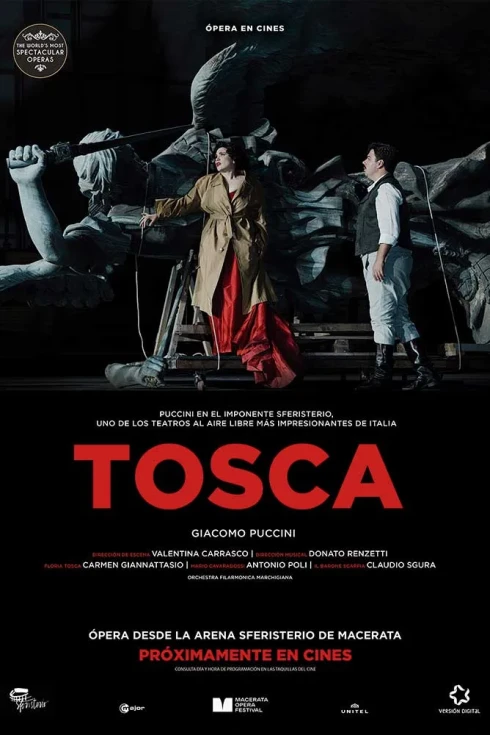 Cartel de Tosca (Macerata Ópera Festival)