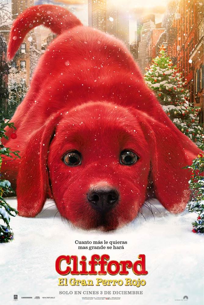 Cartel:  Clifford: el gran perro rojo 