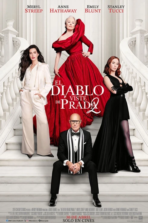 Cartel de El diablo viste de Prada 2