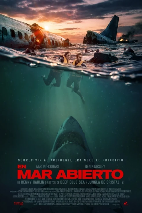 Cartel de En mar abierto