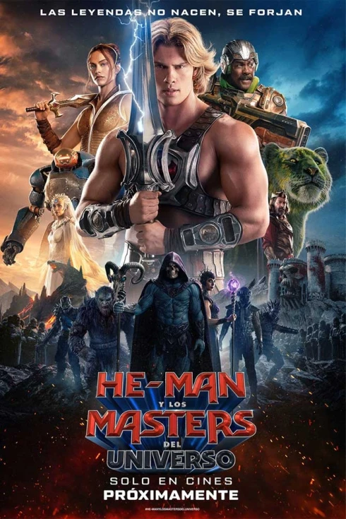 Cartel de He-Man y los Masters del Universo