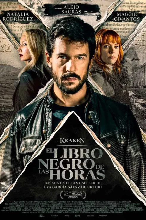 Cartel de Kraken. El libro negro de las horas