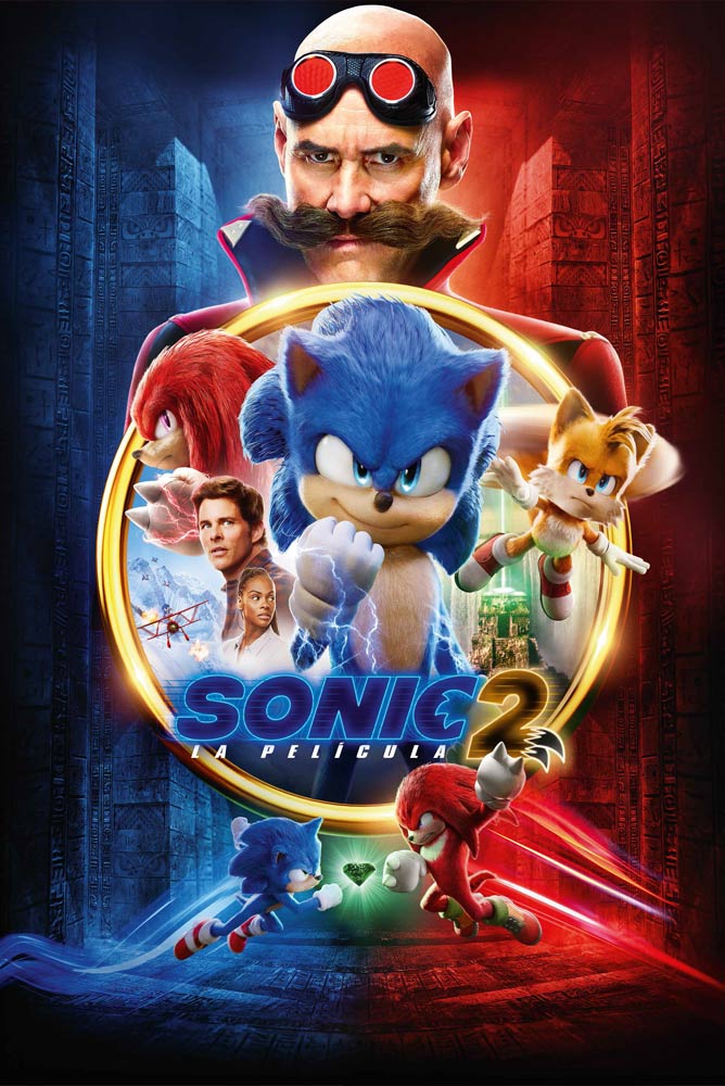 Cartel:  Sonic, la película 2 